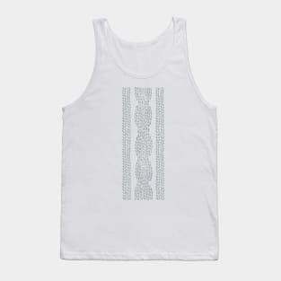 Cable Grey Tank Top